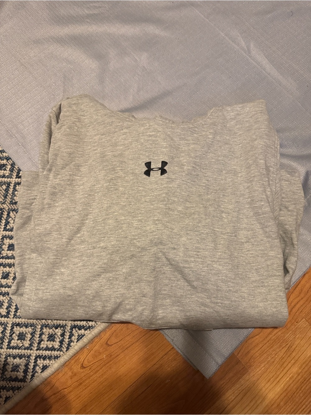 Under Armour Light Gray Men's Hooded Sweatshirt